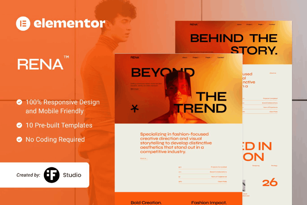 Funnel landing page template